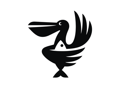 Pelican Logo by dizamax on Dribbble