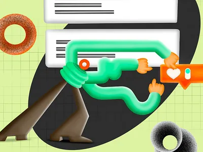 social media illustration, illustration colour content marketing digital art digital drawing digital illustration draw drawing dribbble illustration illustration illustration artists illustration procreate illustration social media illustrator landing page illustration realistic illustration skatch social media illustration uiux illustration vector web illustration