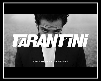 Tarantini logo men's wear accessories branding clothes design fashion graphic design logo logotype man men mens style tarantino tarantula wear