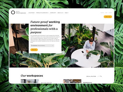 Case study: Co-Working Spaces UI UX branding business corporate coworking design graphic design ui ux web design webdesign website wework