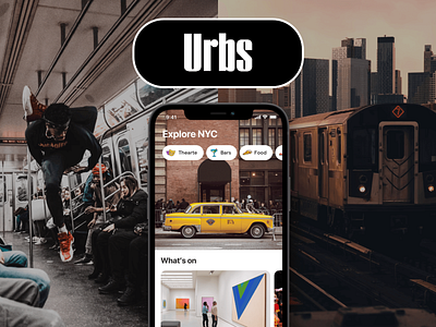 Urbs Travel Mobile App Design app screen branding design illustration logo mobile screen product design travel app ui ui design userexperience