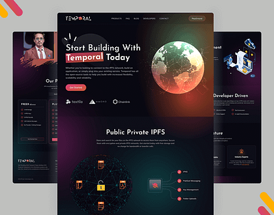 Cryptocurrency Landing Page bitcoin blockchain cold wallet crypto crypto platform crypto trading crypto wallet crypto website cryptocurrecny cryptocurrency ethereum exchange finance landing page solana ui ux web web design website