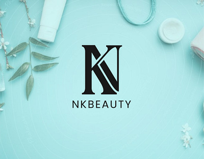 NK Beauty- Logo Design (Unused ) beautylogo brand identity