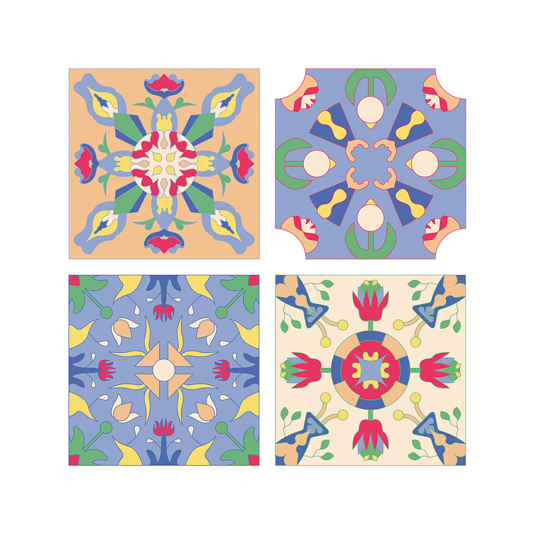 Tiles by Fran Rangel on Dribbble