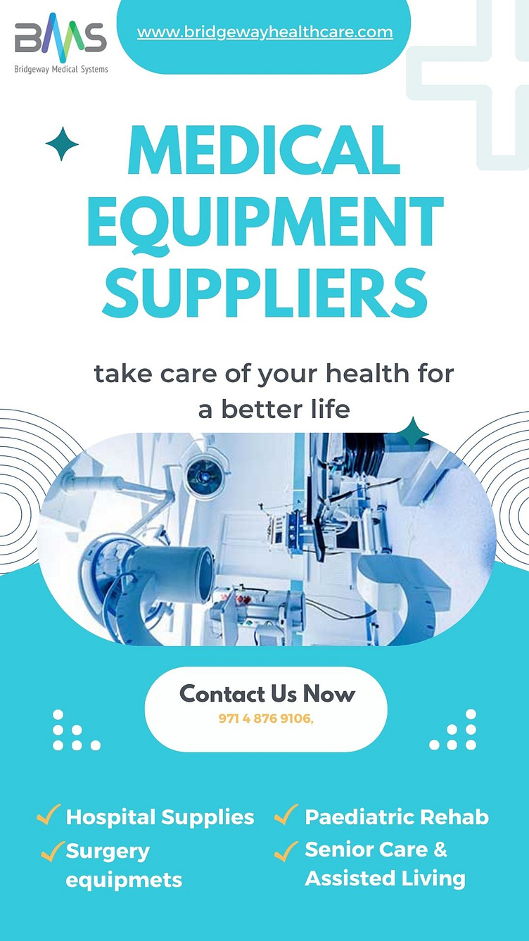 Unmatched Medical Items Suppliers in UAE Enabling Optimal Health by
