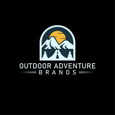 Outdoor Advanture Logo Design 3d abstract logo advanture branding design graphic design illustration logo logo branding logo design logo designer minimalist logo nature logo outdoor logo tourism logo tours logo travel travel logo vector