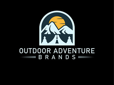 Outdoor Advanture Logo Design 3d abstract logo advanture branding design graphic design illustration logo logo branding logo design logo designer minimalist logo nature logo outdoor logo tourism logo tours logo travel travel logo vector