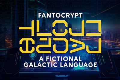Fantocrypt - Alien Language bold branding design font futuristic typeface graphic design illustration logo modern motion graphics typeface ui