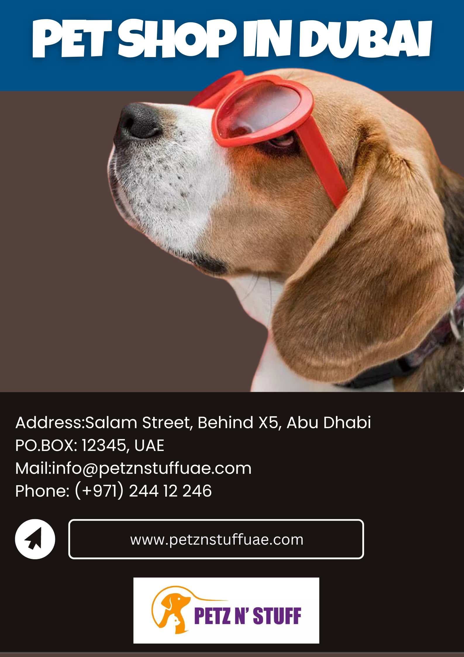 Pet Shop in Dubai by Petz N Stuff on Dribbble