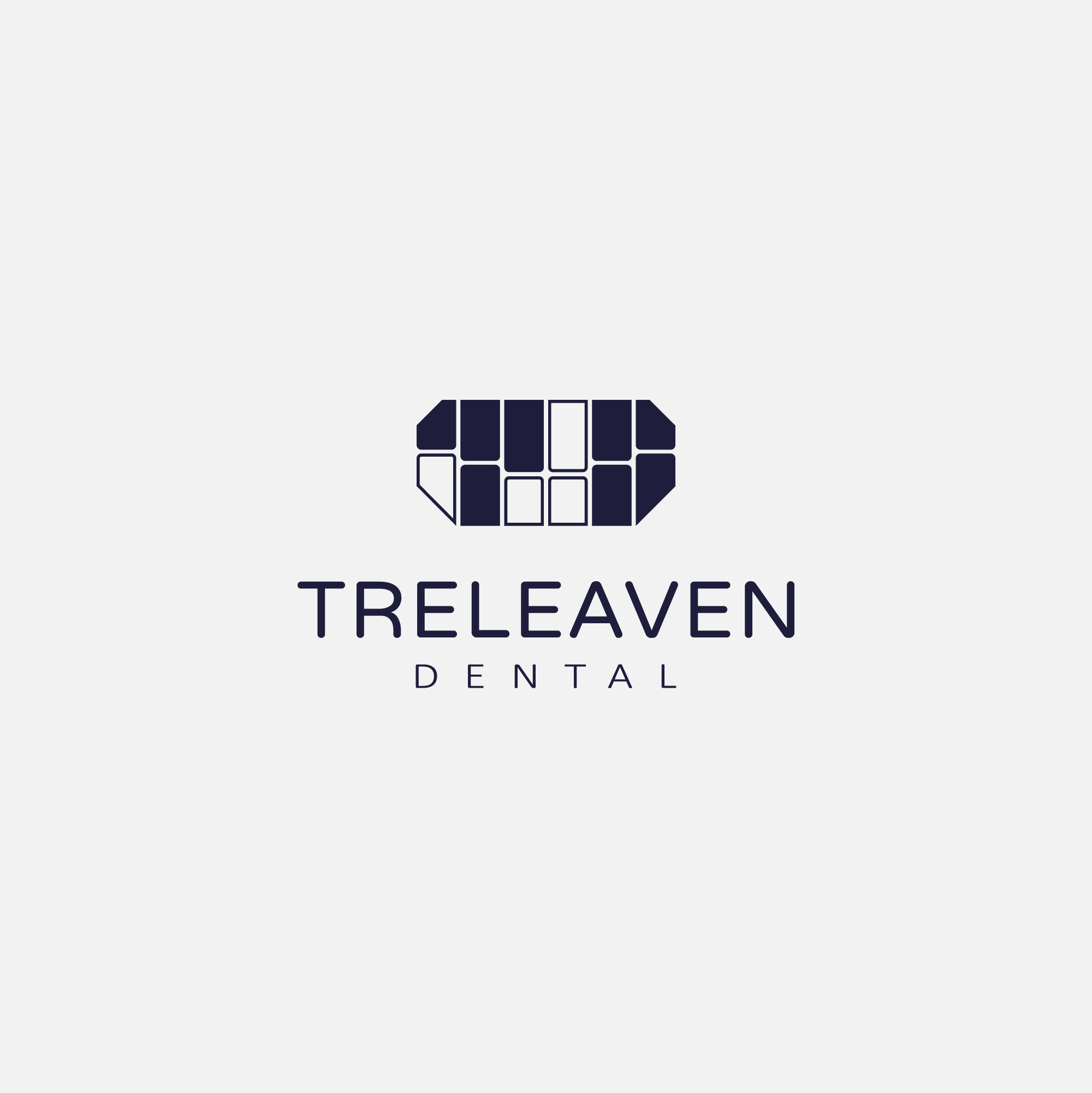 Treleaven Dental branding clean dental dental clinic dentist fun graphic design health logo logodaily logos medical modern smart teeth teethcare unique vector vector art