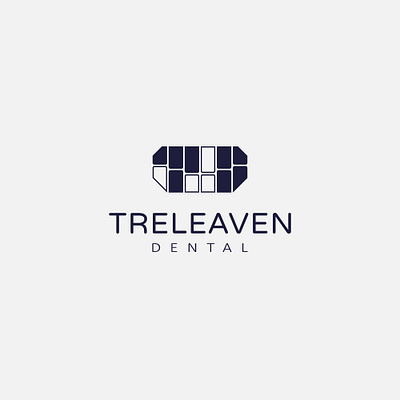 Treleaven Dental branding clean dental dental clinic dentist fun graphic design health logo logodaily logos medical modern smart teeth teethcare unique vector vector art