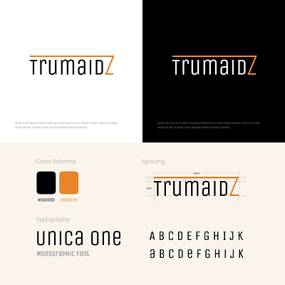 "Trumaidz" named logo design branding graphic design logo