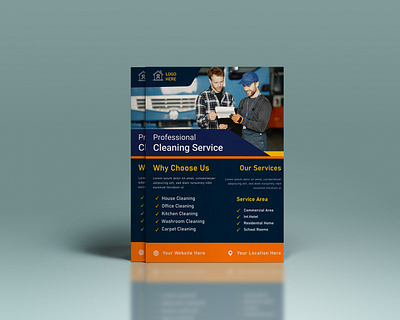 Cleaning Services Flyer Template cleaner cleaning landing page cleaning service cleaning website home cleaner home cleaning service home service home support house cleaning house keeping
