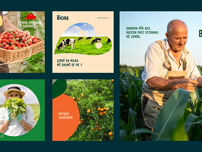 Biona farm 3d animation bio farm bio logo brand brand design brand identity branding farm logo fresh fruits logo logo brand logo design milk motion graphics product design ui