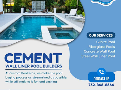 Cement Wall Liner Pool Builders NJ cementwalllinerpool poolbuilders poolconstruction pooldesigns