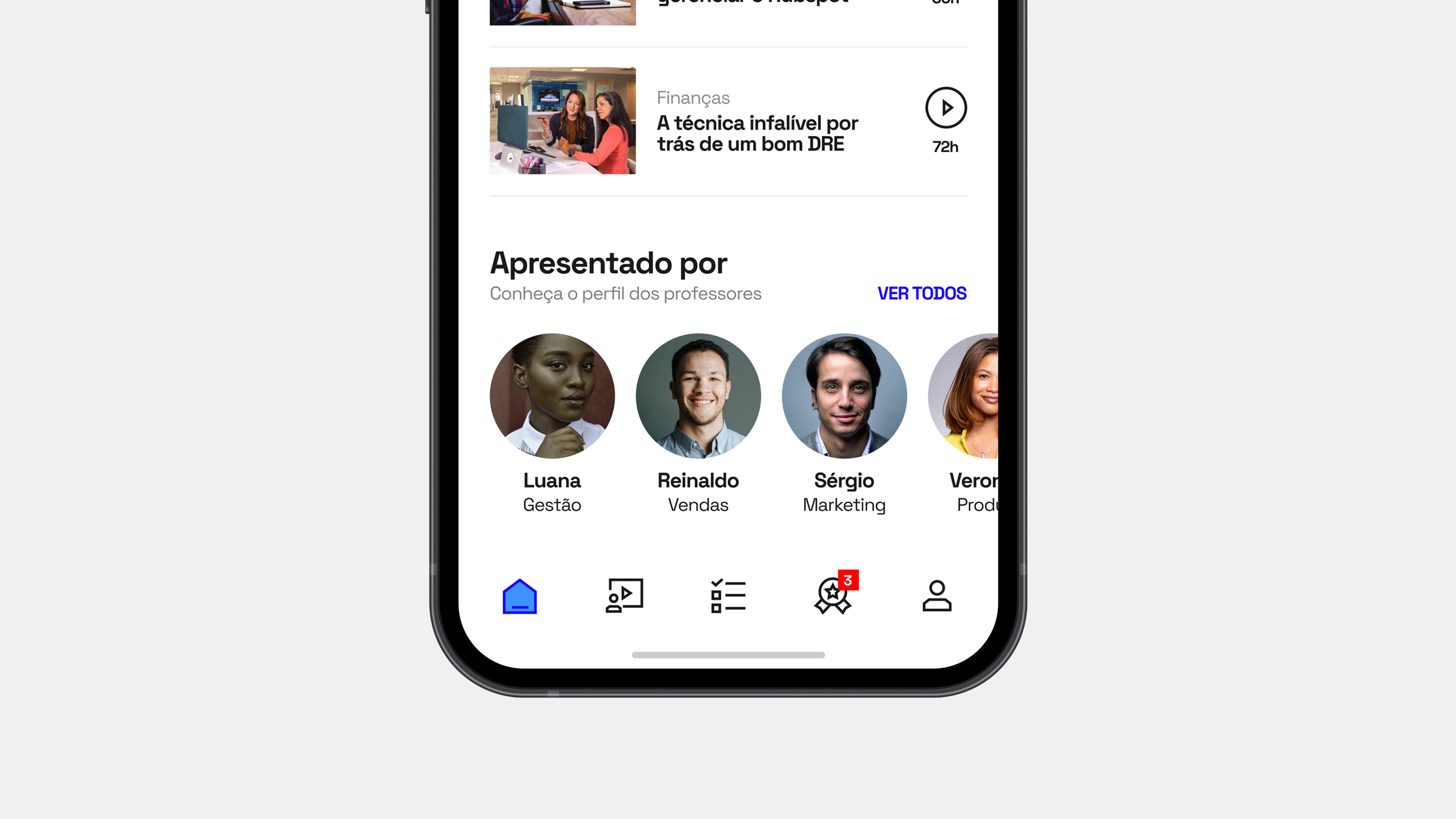 Newduca - Navigation app bottom ios mobile navigation tab bar