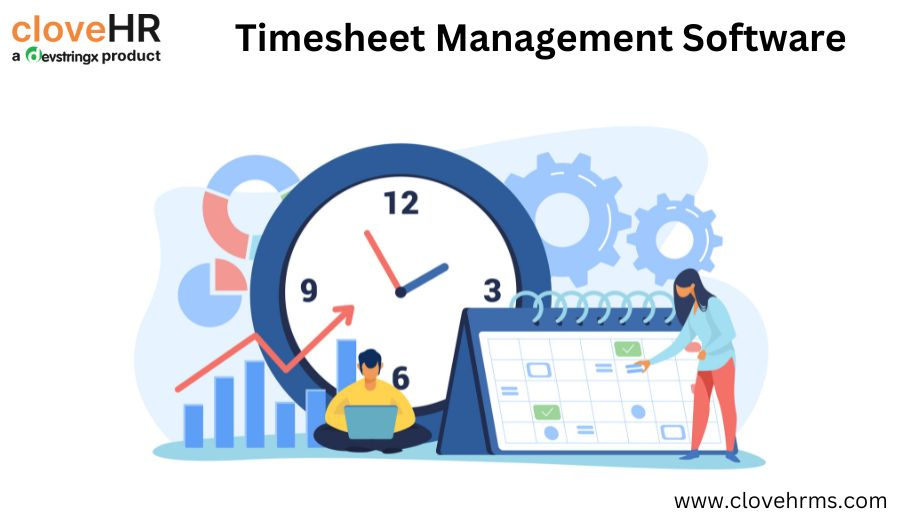 Best Timesheet Management Software by CloveHRMS on Dribbble