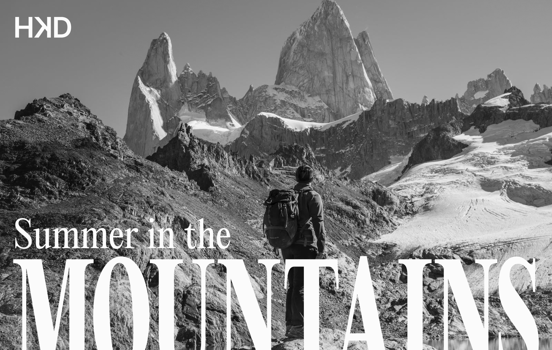 HKD — From Sand To Summit adventure animation concept design graphic design hiking layout magazine travel typography video