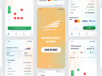 Train ticket booking application app looking for feedback branding design graphic design illustration logo typography ui ux vector