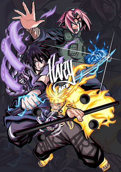 Anime Fanart designs, themes, templates and downloadable graphic elements  on Dribbble