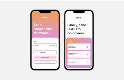 Brand Design for a Crypto Wallet App app branding design graphic design ui ux