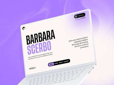 Barbara Scerbo Portfolio branding clean design graphic design illustration minimal portfolio portfolio design typography ui web web design website