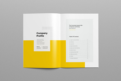 Company Profile 2023 branding design graphic design illustration logo vector