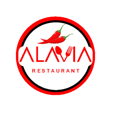 Alavia graphic design logo