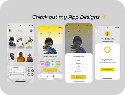 Lagos Drivers App Design figma productdesign ui uidesign ux