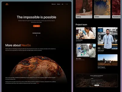 Web design | Landing page concept design landing page site site design ui ux uxui web design