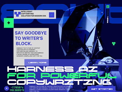 NEZZ - AI CopyWriting Website ai build designdrug watchmegrow design figma typography websitedesign