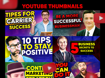 YouTube Video Thumbnail Designs banner cover art influencer thumbail mentor thumbnail thumbnail thumbnail design thumbnails youtube youtube banner youtube thumbnail youtube thumbnails