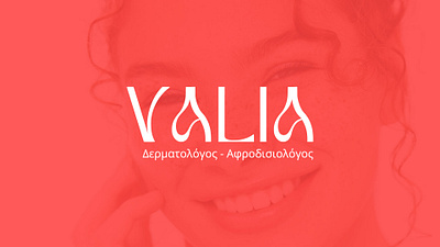 Valia | Dermatologist Branding brandapplications branding dermatologist dermatology design doctor graphic design logo medical medicalbranding socialmedia typography