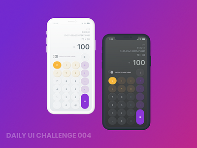 Calculator - Daily UI 004 100dayschallenge 30daychallenge calculator calculatordailyui dailyui004 design figma logodesign ui uidesign uiux vector visualdesign