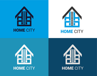 Concept : HomeCity - Logo Design (Unused ) best logo creative creative logo home home city logo logo design logo folio logo type