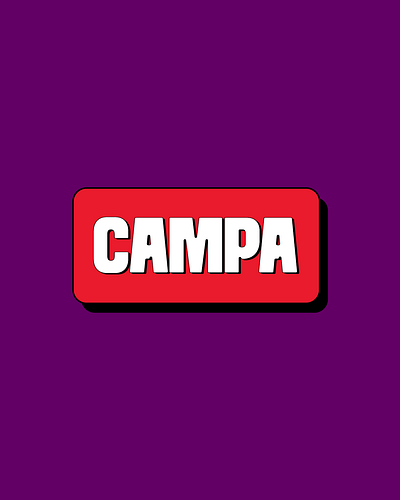 Campa Concept branding can design cola branding cola can design graphic design identity illustration logo soda branding soda can