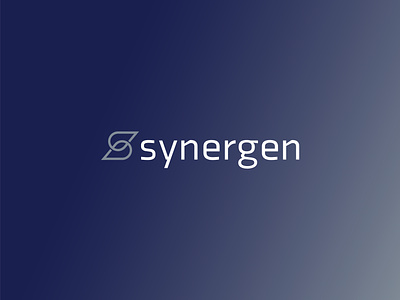 Synergen brand identity business energy identity industry logo oil gas synergy