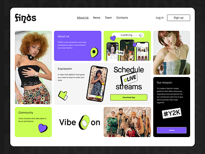 Justified shopping app app artist branding concept design e commerce interface typography ui ux web design