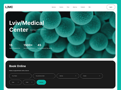 Medical Center design figma graphic design healthcare illustration platform ui website