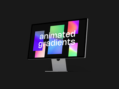 Chroma Motion Animated Gradients background branding design gradient gradients graphic design illustration logo photoshop ui ux vector
