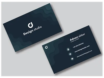 visiting card design in adobe illustrator logo ui