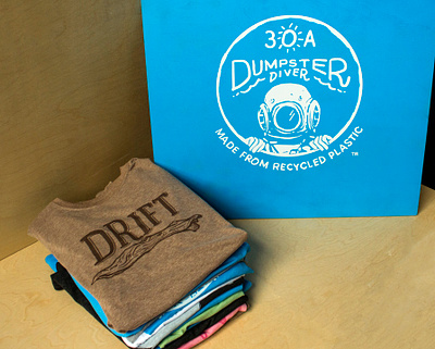 30A Dumpster Diver Apparel Line apparel graphic design