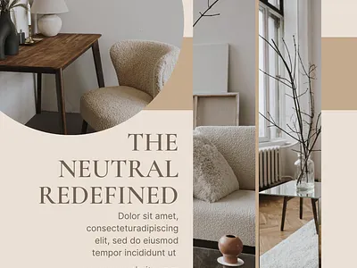 SIMPLE MINIMALIST NEUTRAL INTERIOR INSTAGRAM POST scandinavian