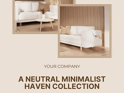 NEUTRAL BROWN SIMPLE MINIMALIST INTERIOR E-BOOK DESIGN scandinavian