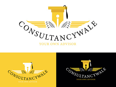 Consultancy wale branding graphic design logo ui