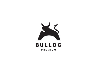 Bull Vector Icon Logo branding bull bull logo design graphic design logo logo design