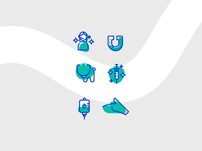 AcutePlus Icon Pack design flat icons illustration medical simple ui vector