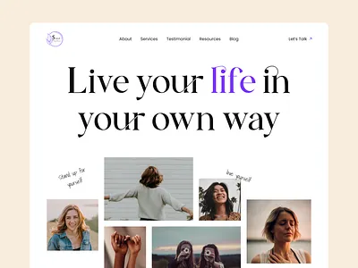 Social Work Services Website Design android app design app app design dashboaard design graphic design illustration luxury website minimal website ui ux visual design web design website website design