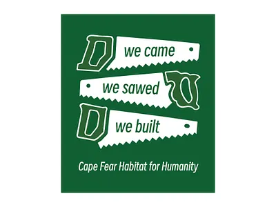 Habitat for Humanity Tshirt Design design graphic design illustration tshirt