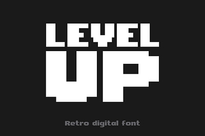 Level Up font app branding design graphic design illustration logo typography ui ux vector